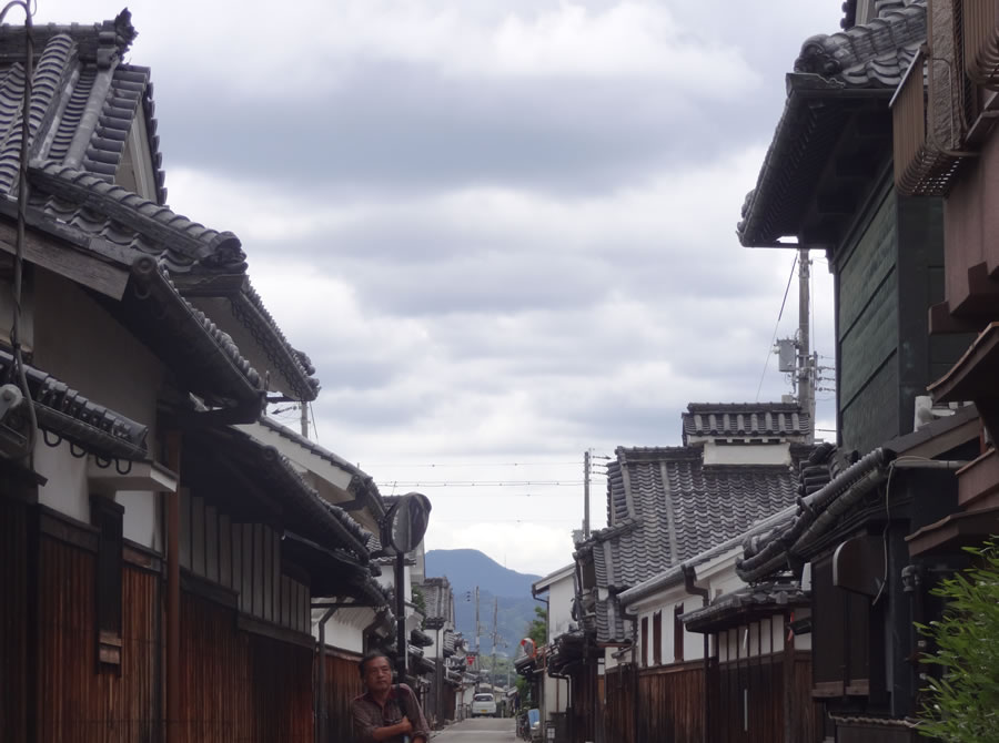 町成立当時の眺め