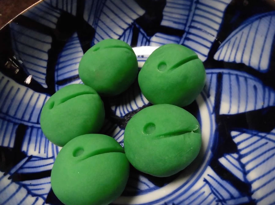 和菓子作り