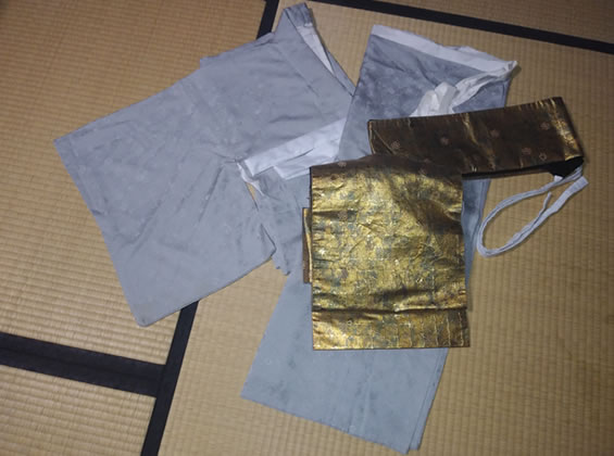 きちんと見える二部式着物と帯